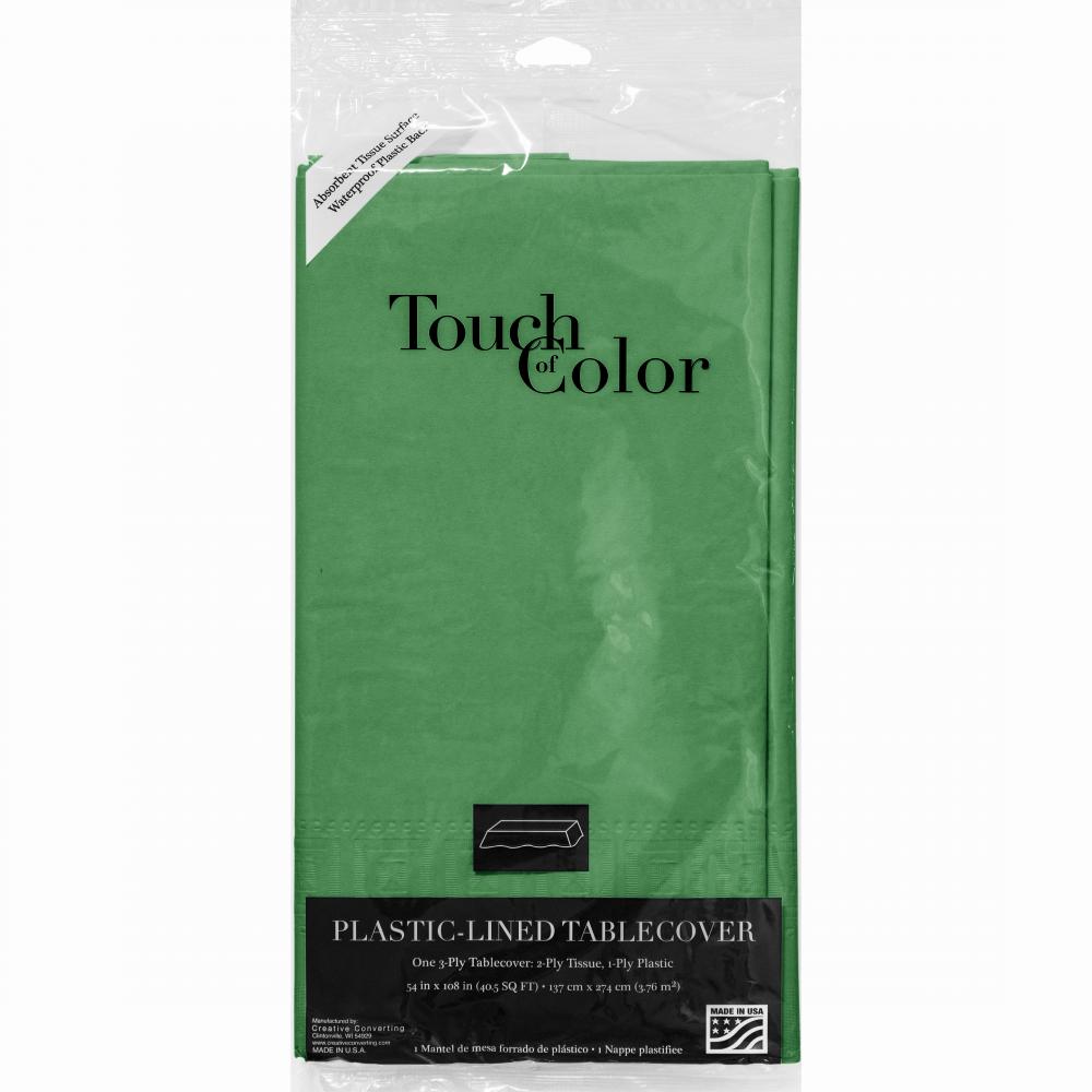 6ct Bulk Emerald Green Paper Table Covers