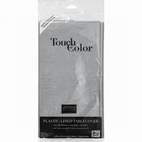 6ct Bulk Shimmering Silver Paper Table Covers