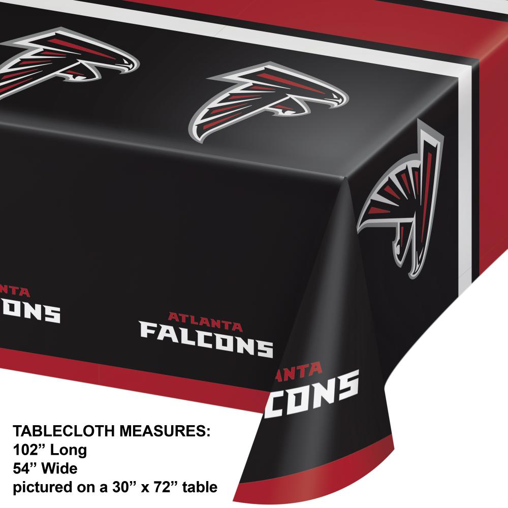 12/Case Bulk Atlanta Falcons Table Covers