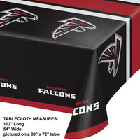 12/Case Bulk Atlanta Falcons Table Covers