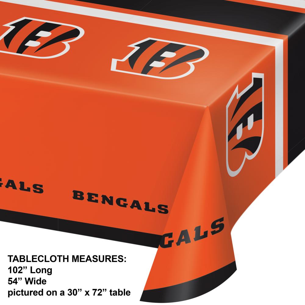 12ct Bulk Cincinnati Bengals Table Covers