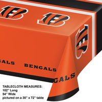 12ct Bulk Cincinnati Bengals Table Covers