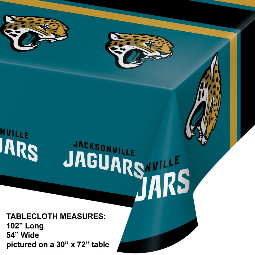 12ct Bulk Jacksonville Jaguars Table Covers
