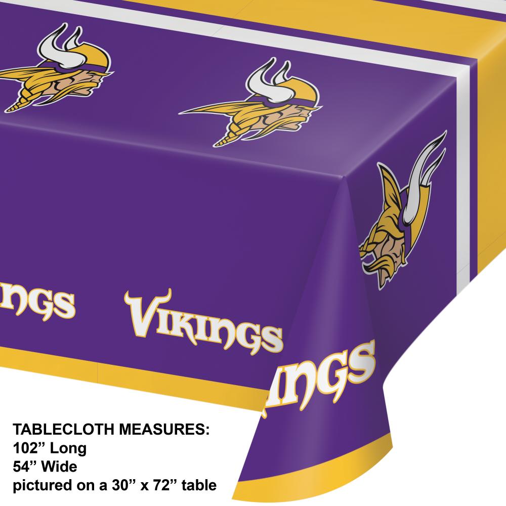 12/Case Bulk Minnesota Vikings Table Covers