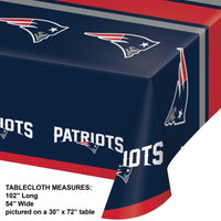 12/Case Bulk New England Patriots Table Covers