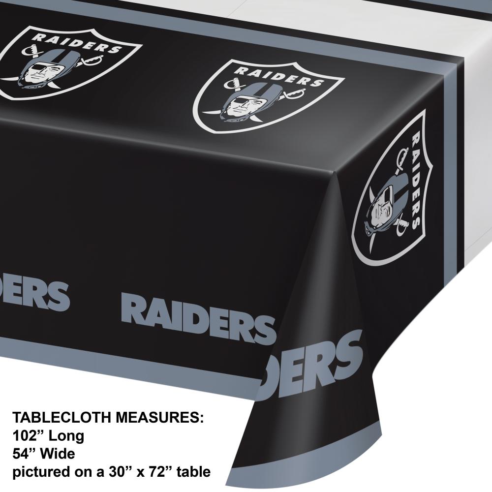 12/Case Bulk Las Vegas Raiders Table Covers