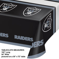 12/Case Bulk Las Vegas Raiders Table Covers