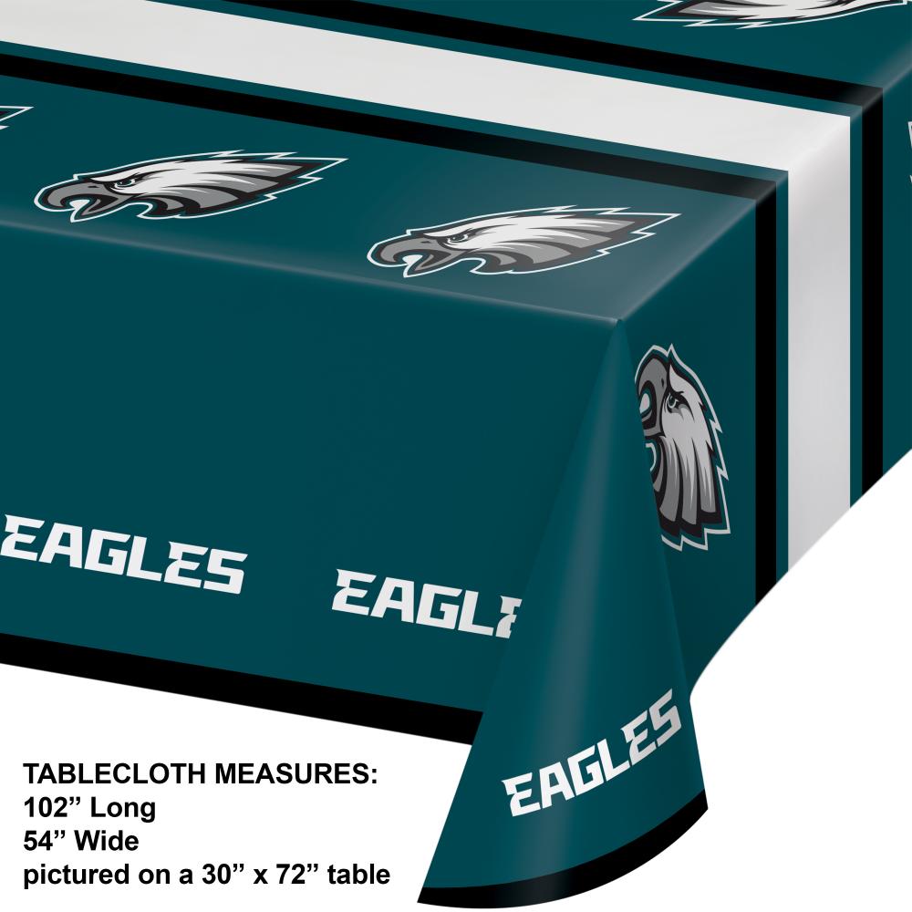 12/Case Bulk Philadelphia Eagles Table Covers