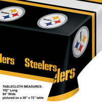 12/Case Bulk Pittsburgh Steelers Table Covers