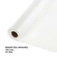 6ct Bulk White Banquet Roll