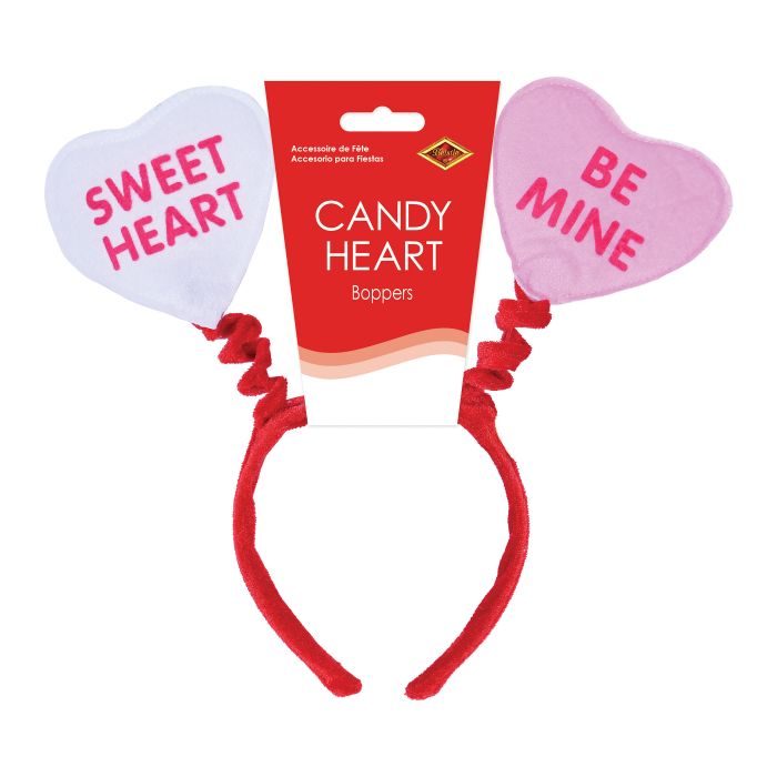Candy Heart Boppers Headband - Valentine's Day Accessory