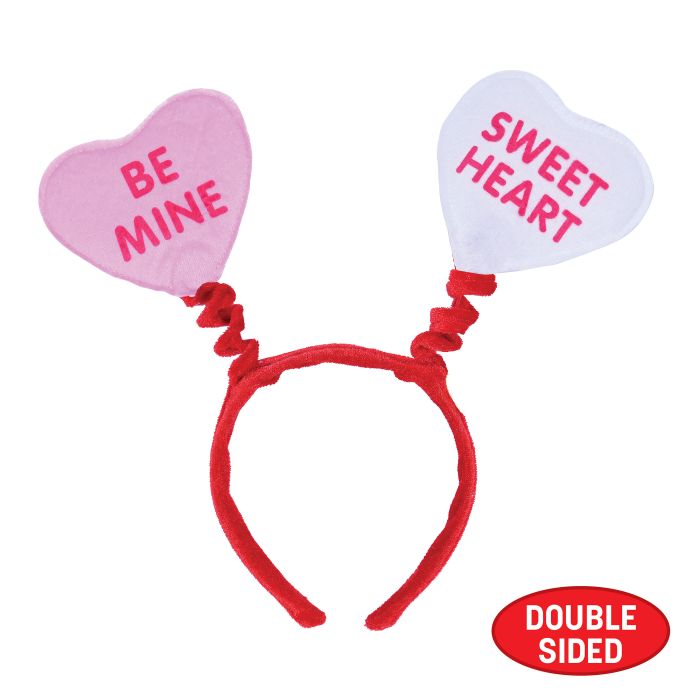 Candy Heart Boppers Headband - Valentine's Day Accessory