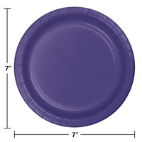 240ct Bulk Purple Dessert Plates
