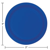 240ct Bulk Cobalt Blue Dessert Plates