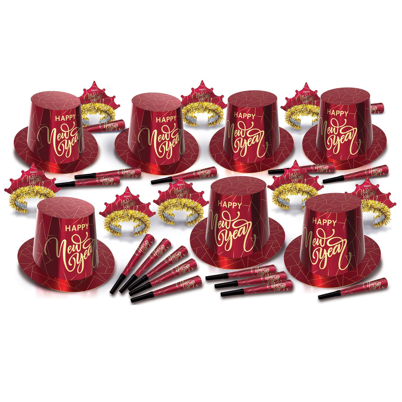Midnight Crimson New Year Assortment for 50 Guests