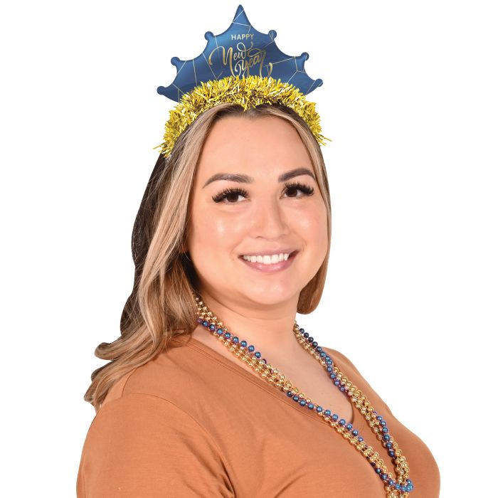 Midnight Blue New Year Tiara