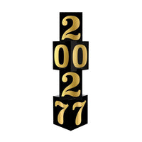 Foil 2027 Column Decoration - New Year's & Graduation Party
