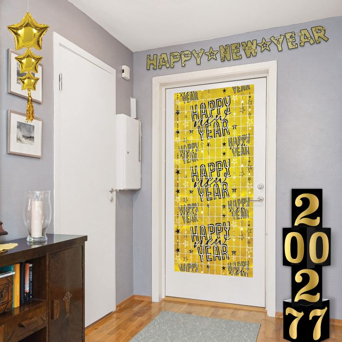 Foil 2027 Column Decoration - New Year's & Graduation Party