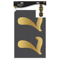Foil 2027 Column Decoration - New Year's & Graduation Party