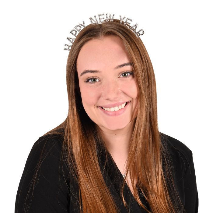 Rhinestone Happy New Year Headband