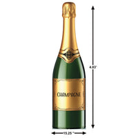 Champagne Bottle Stand-Up Prop - 4ft 10in | New Year's & Awards