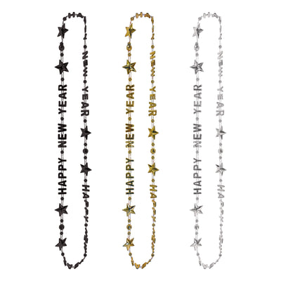 Happy New Year Beads-Of-Expression, 36", Beads, New Years