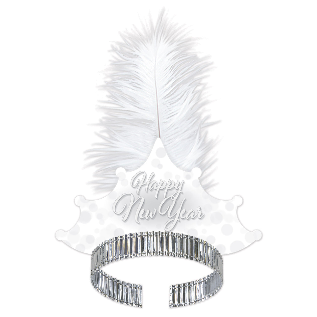 Whiteout New Year Tiara (Case of 50)