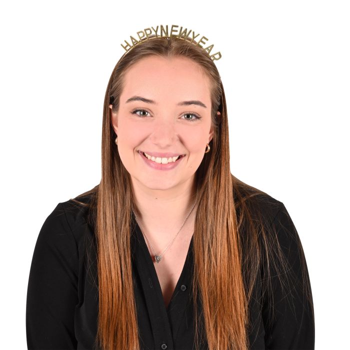 Gold Happy New Year Headbands