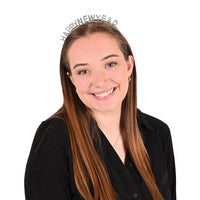 Silver Happy New Year Headbands