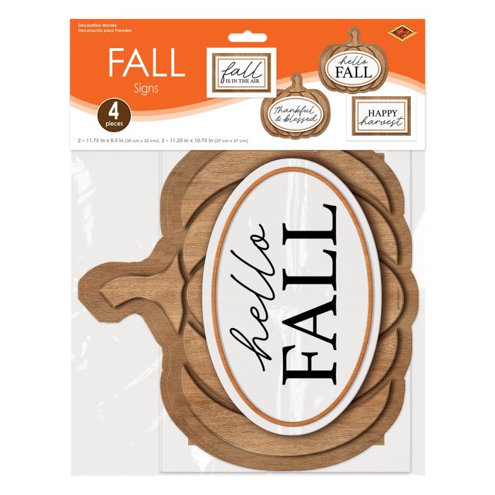 Fall Signs (4 per package)
