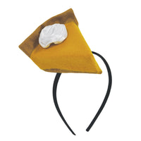 Festive Pumpkin Pie Headband - Thanksgiving & Fall Costume Accessory