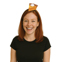 Festive Pumpkin Pie Headband - Thanksgiving & Fall Costume Accessory