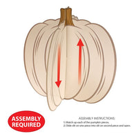 3-D Pumpkin Centerpieces (3 per package)