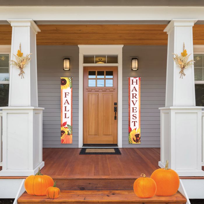 Fall Fabric Door Panel Set