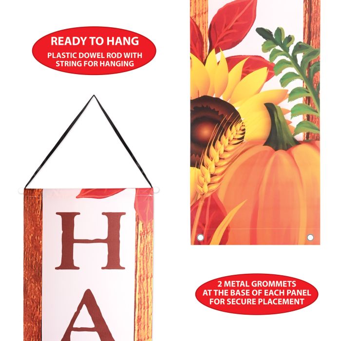 Fall Fabric Door Panel Set
