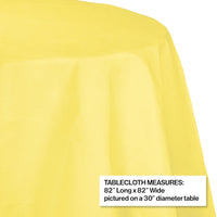 12ct Bulk Mimosa Round Paper Table Covers