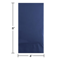 192ct Bulk Navy 3 Ply Guest Towels