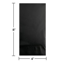 192ct Bulk Black Velvet 3 Ply Guest Towels