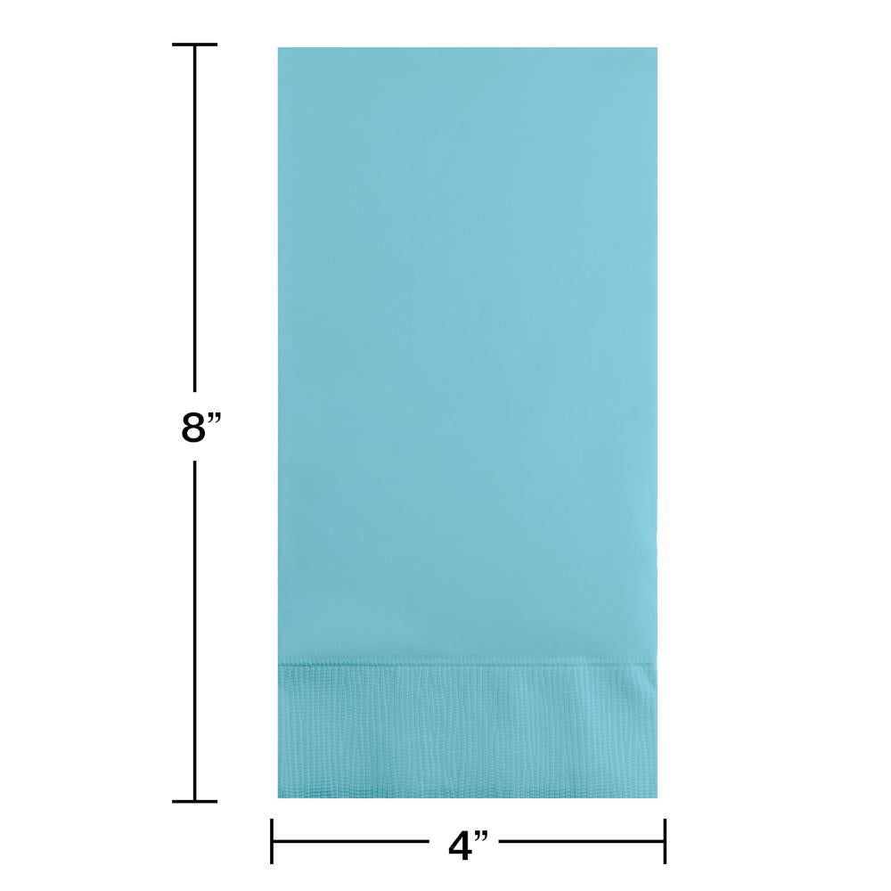 192ct Bulk Pastel Blue 3 Ply Guest Towels