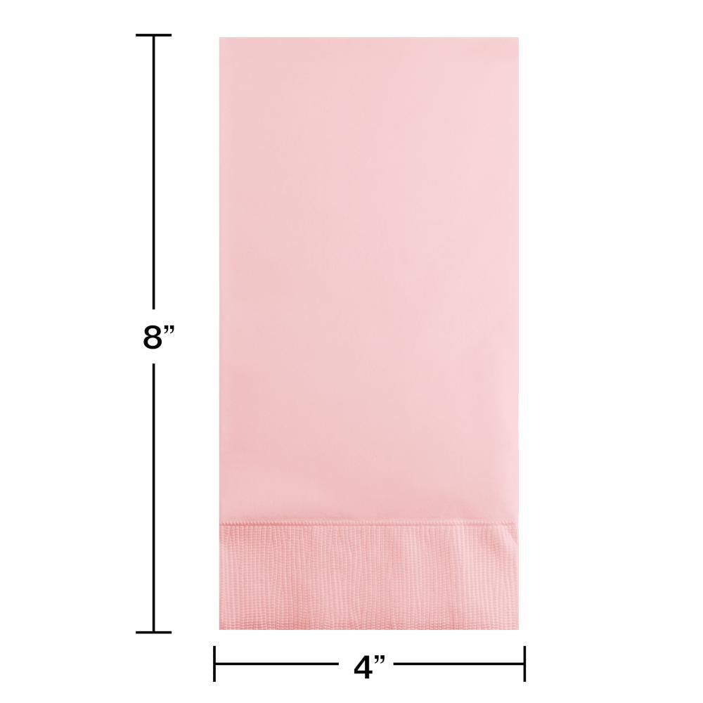 192ct Bulk Classic Pink 3 Ply Guest Towels