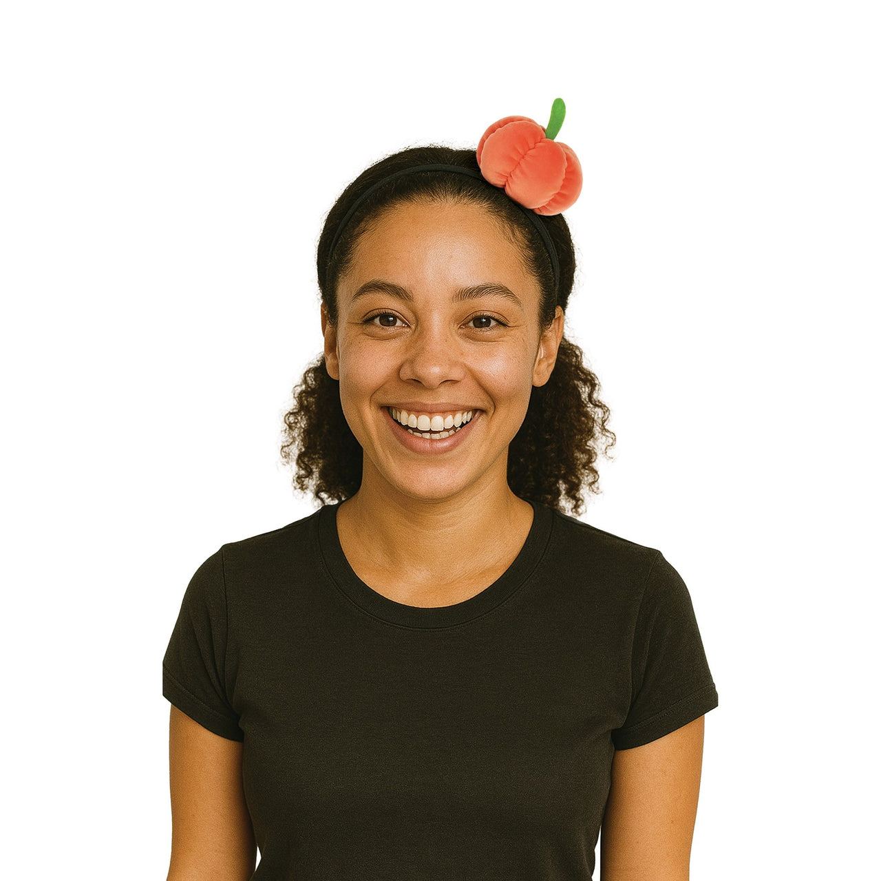 Festive Pumpkin Headband - Perfect for Fall & Thanksgiving