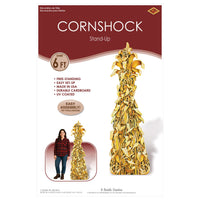 6ft Cornshock Stand-Up Prop - Fall & Farm Decor