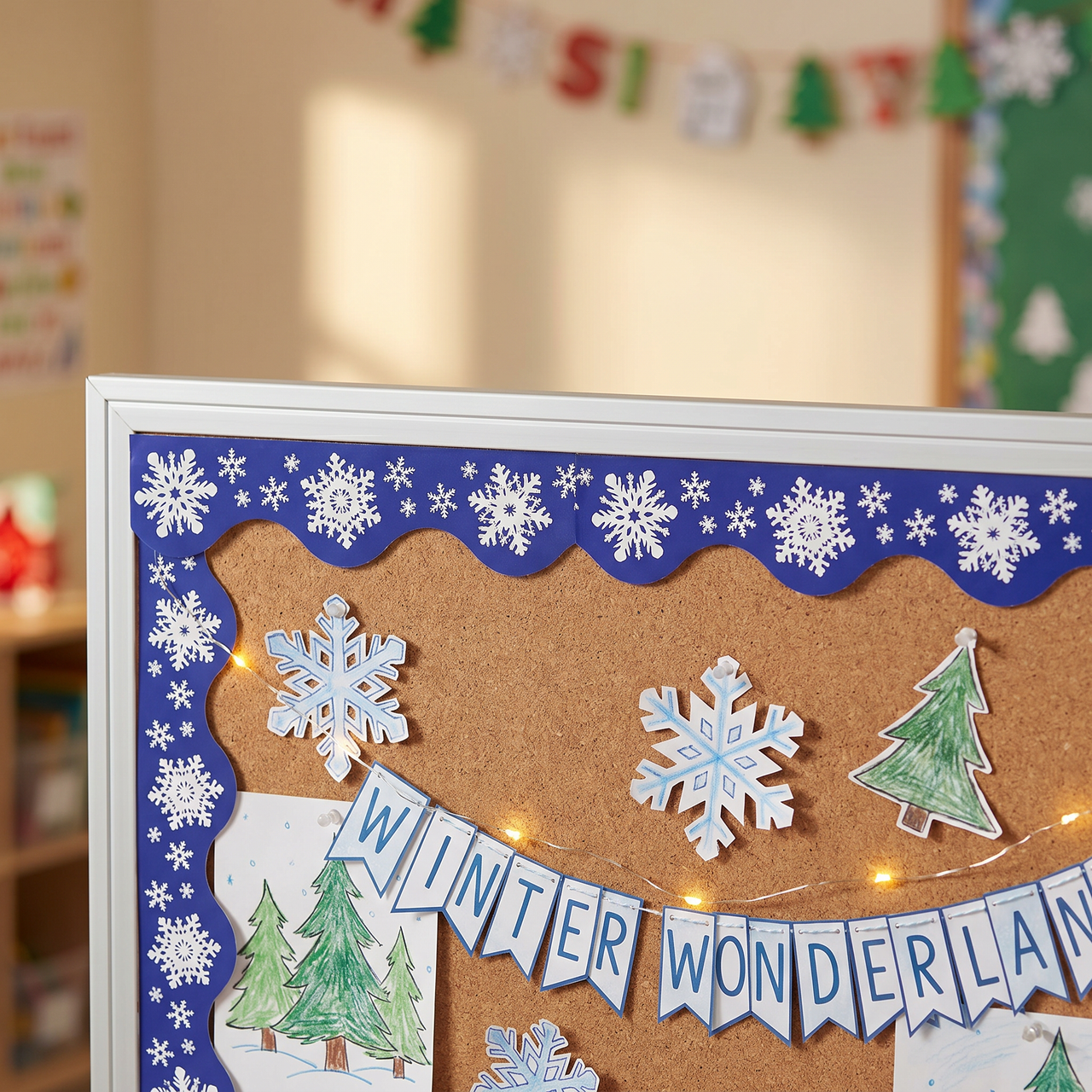 Winter Border Trim Wall Decoration