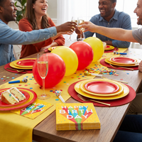 Happy Birthday Bash Paper Luncheon Napkins (Case of 192)