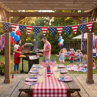 84 Inch Patriotic Pennant Banner (12 per Case)