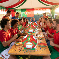 Portugal Soccer Centerpiece - 9.25
