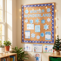 Winter Border Trim Wall Decoration