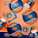 98 Pack Auburn University Tigers Party Supplies Retail Floor Display - Sports Party Supplies by Creative Converting