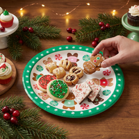 Luncheon Plate - Holiday Sweets Party Decoration from Party Decorations
