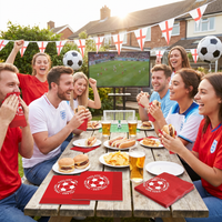 England Soccer Luncheon Napkins - 2-Ply (16 Count)